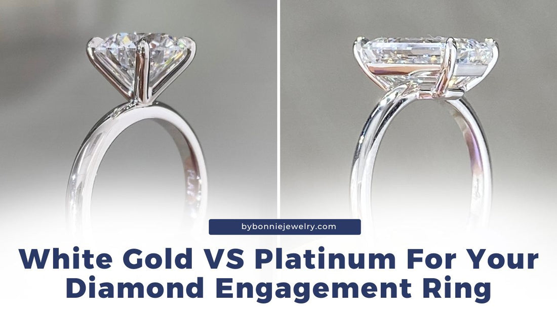 White Gold VS Platinum For Your Diamond Engagement Ring