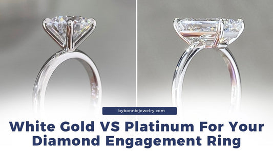 White Gold VS Platinum For Your Diamond Engagement Ring