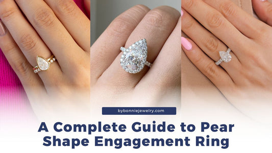 The Perfect Pear Shaped Diamond Engagement Ring