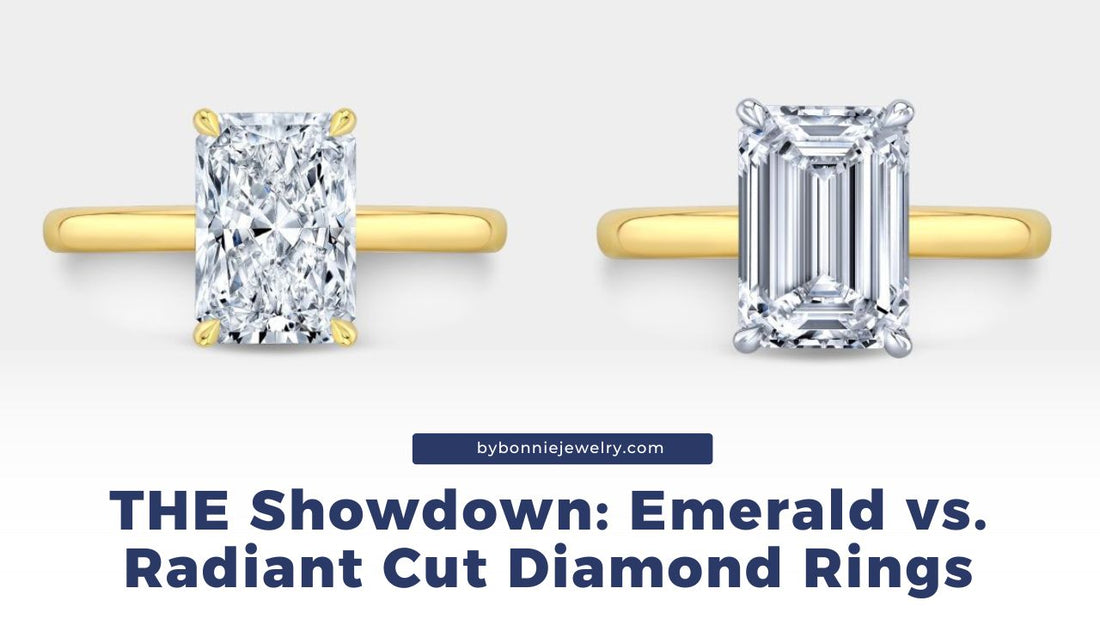 emerald ring, radiant ring
