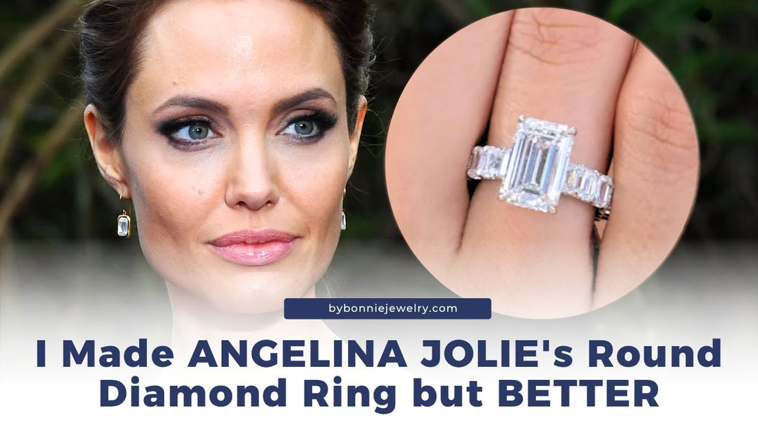 I Made ANGELINA JOLIE's Round Diamond Ring but BETTER
