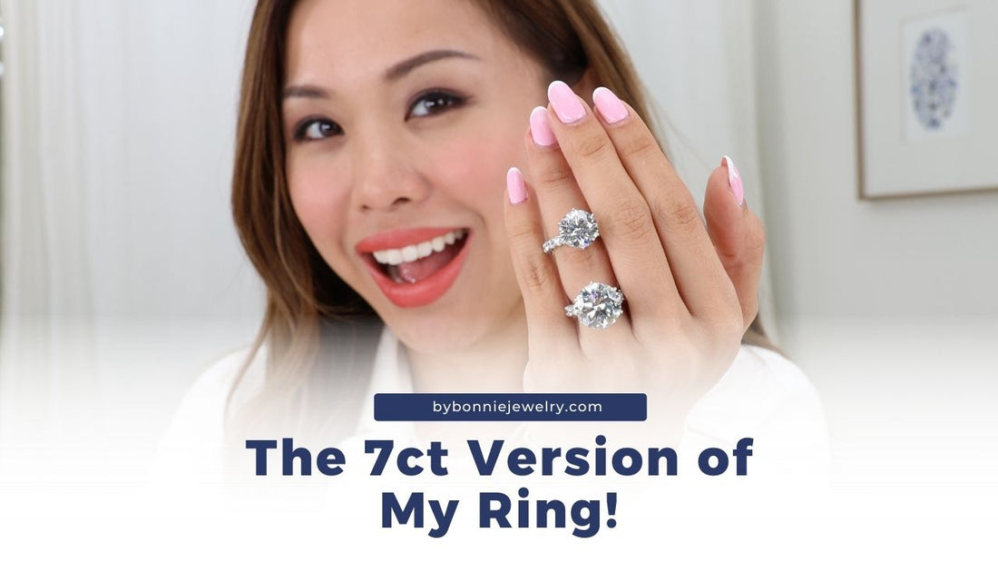 She Loved My Engagement Ring, So I Made a 7ct Round Diamond for Her!