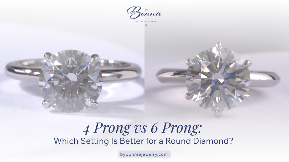 4 Prong vs 6 Prong: Which Setting Is Better for a Round Diamond?