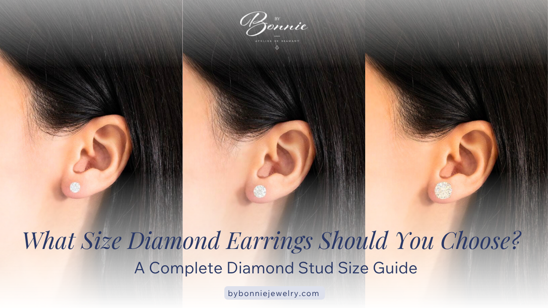 What Size Diamond Earrings Should You Choose? A Complete Diamond Stud Size Guide