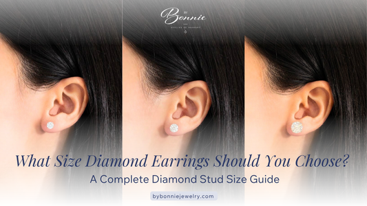 What Size Diamond Earrings Should You Choose? A Complete Diamond Stud Size Guide
