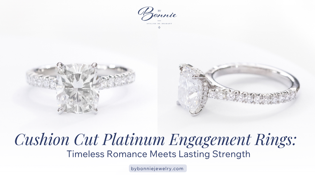 Cushion Cut Platinum Engagement Rings: Timeless Romance Meets Lasting Strength