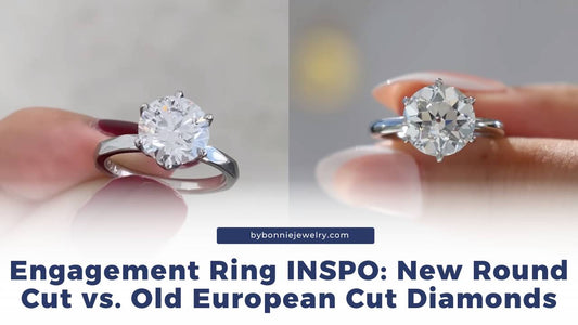 Engagement Ring INSPO: New Round Cut vs. Old European Cut Diamonds