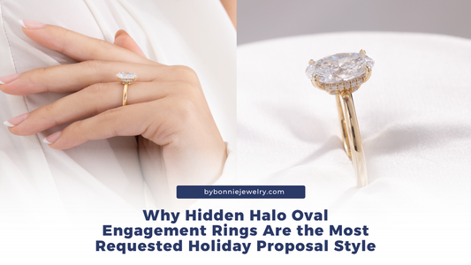 Why Hidden Halo Oval Engagement Rings Are the Most Requested Holiday Proposal Style