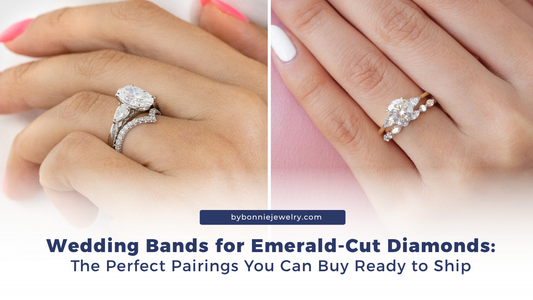 Wedding Bands for Emerald-Cut Diamonds: The Perfect Pairings You Can Buy Ready to Ship