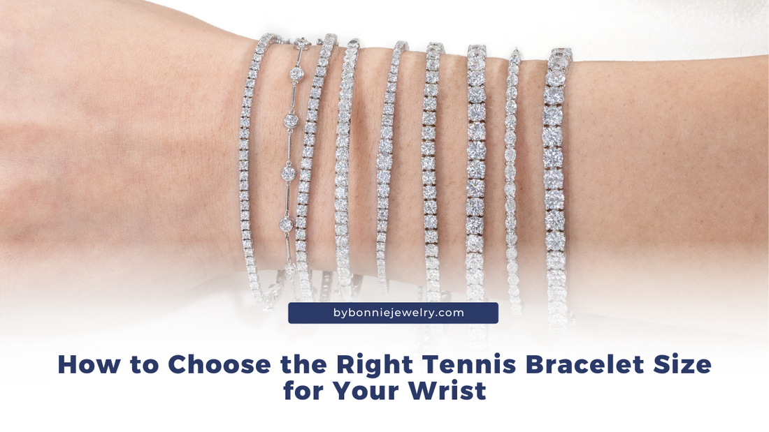 How to choose the right tennis bracelet size for your hand