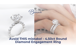 4.50ct Round Diamond Engagement Ring