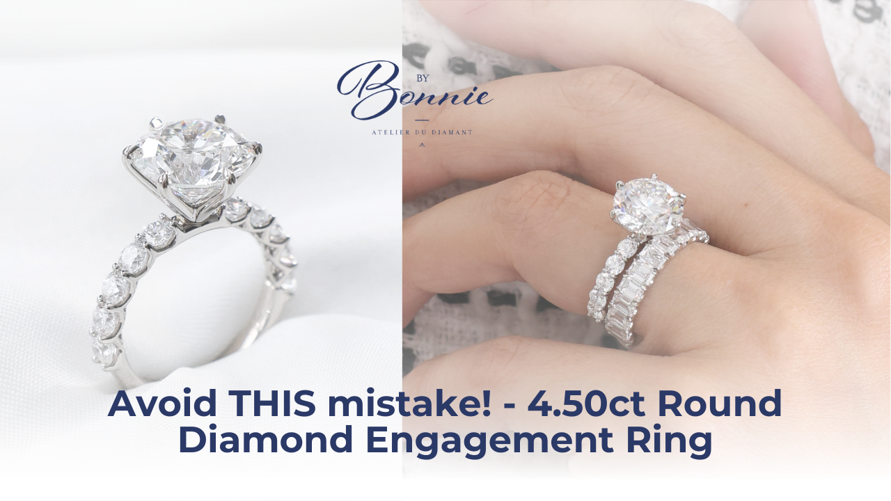 4.50ct Round Diamond Engagement Ring