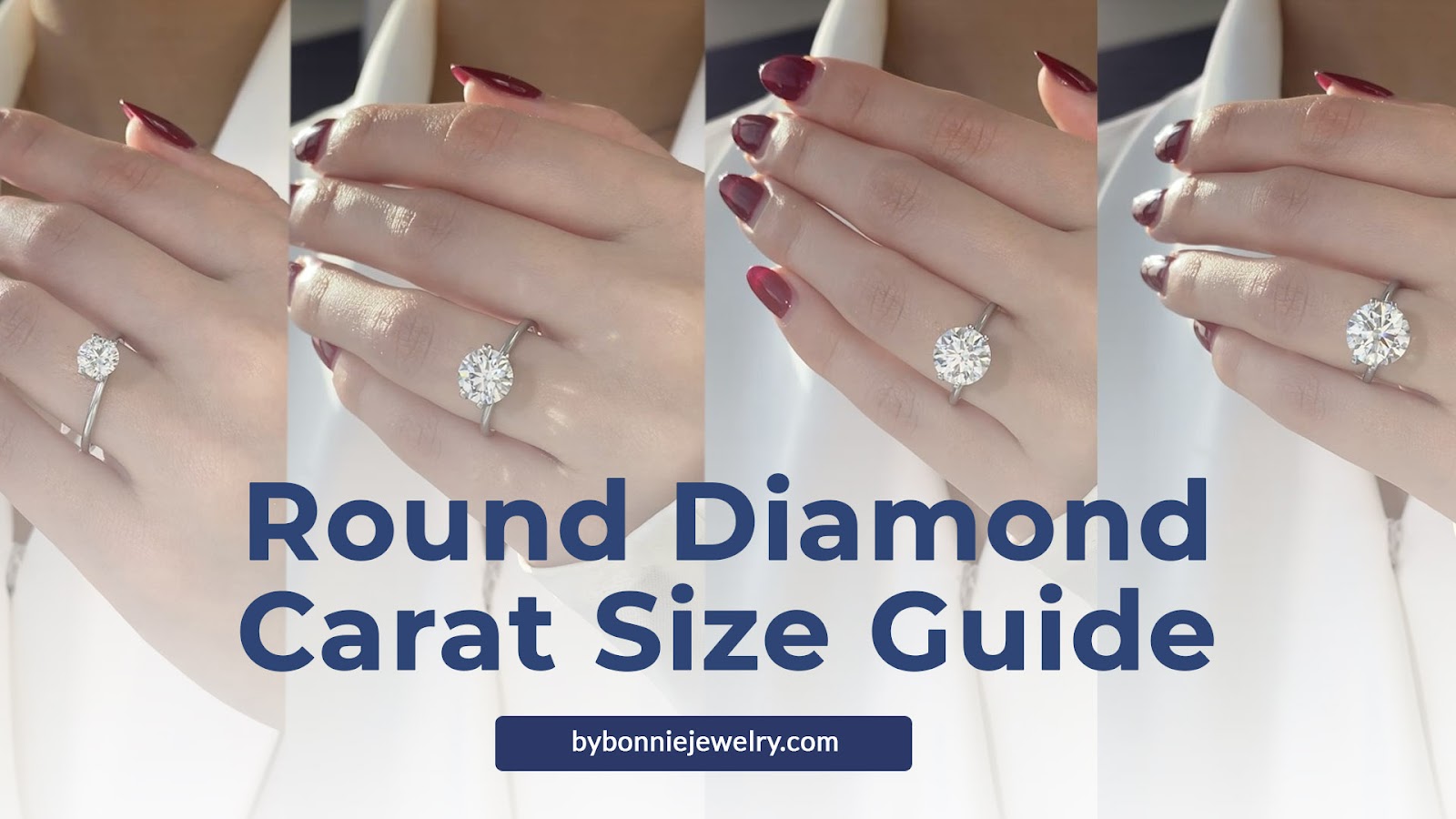 Round Diamond Carat Size Guide