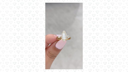 0.8 carat marquise diamond