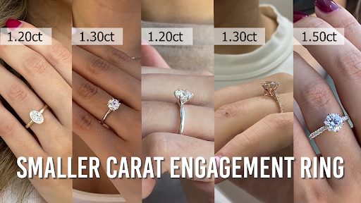 Should an Engagement Ring Be Too Big or Too Small? – Gems Of Royalty