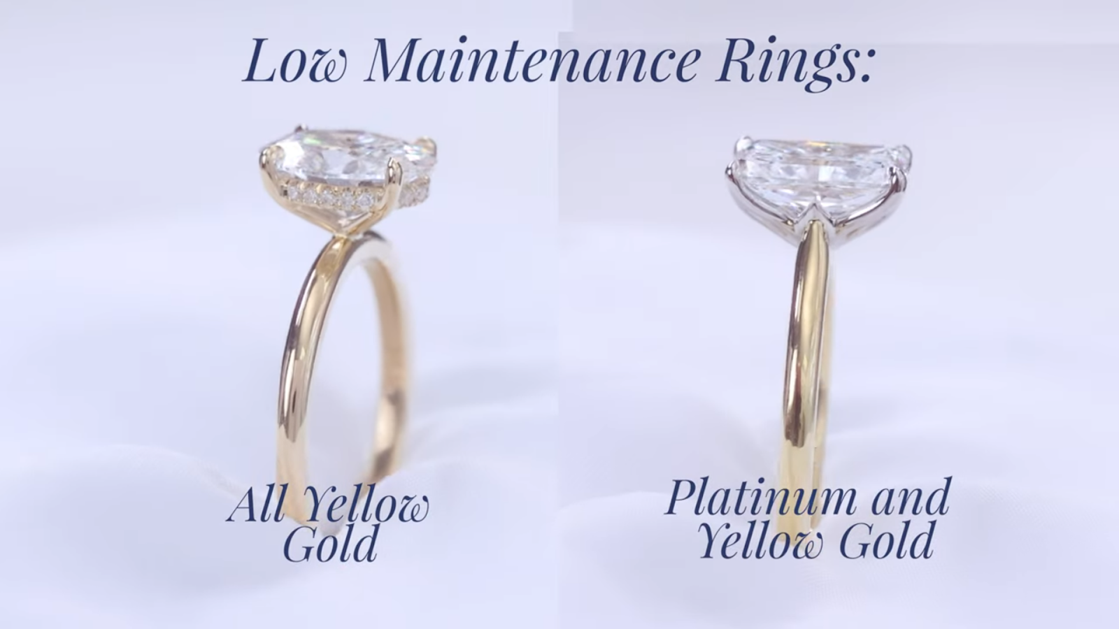 Low maintenance Rings