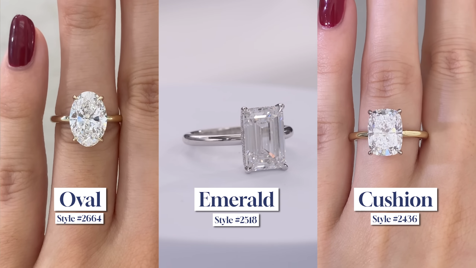 Compare Radiant Cut Diamonds With Elongated Stones