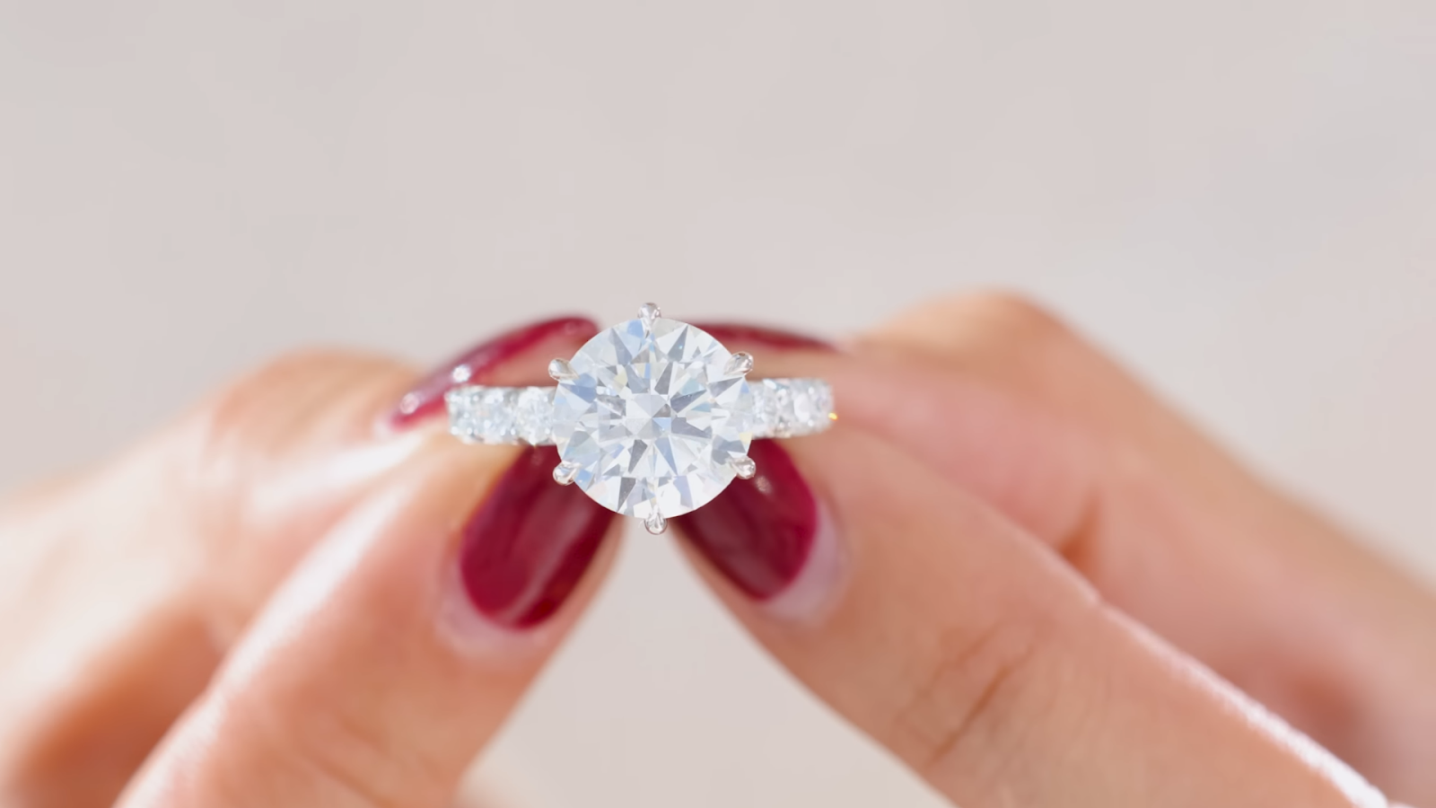 Round Diamond Engagement Ring Band Pairings